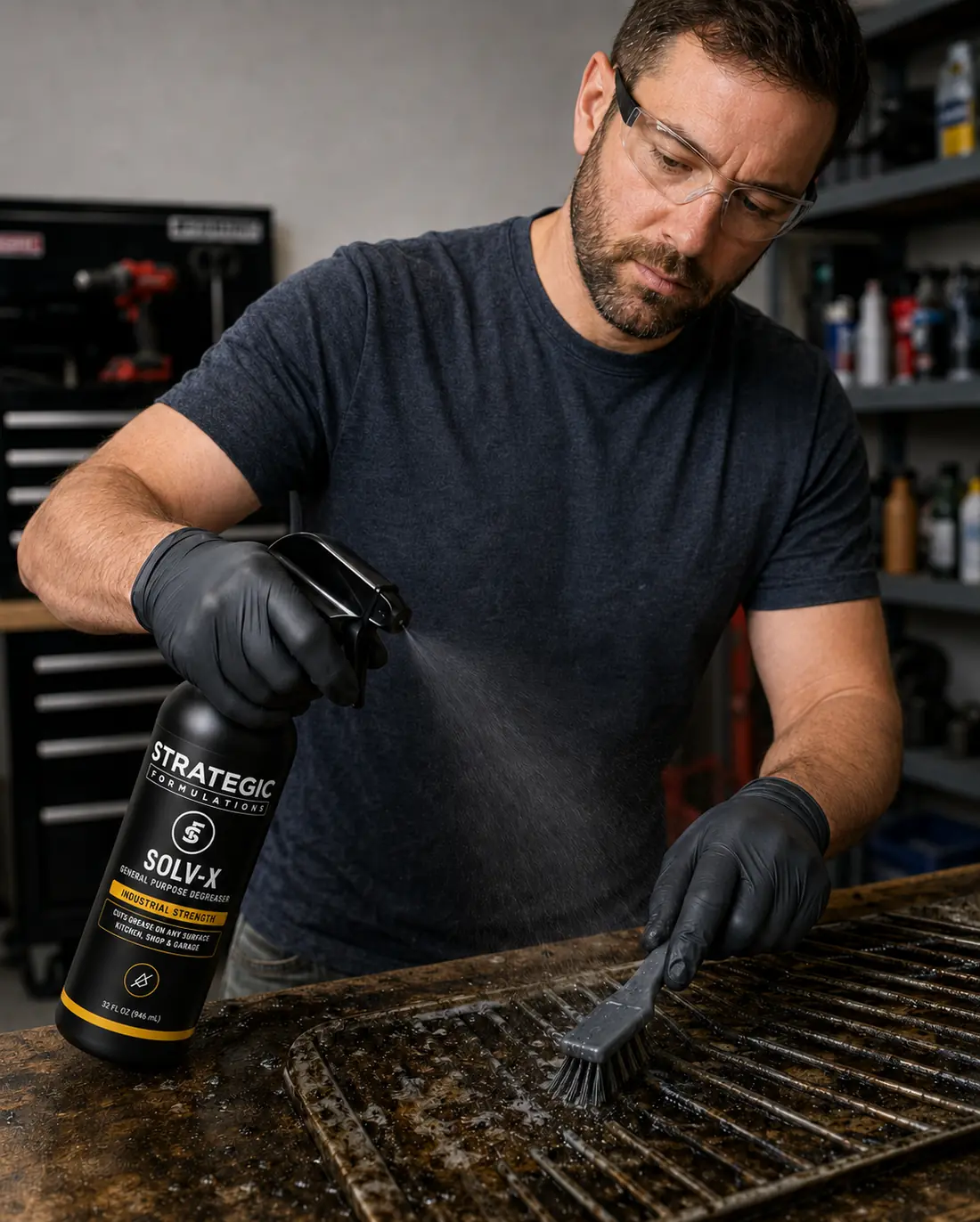 Solv-X in use